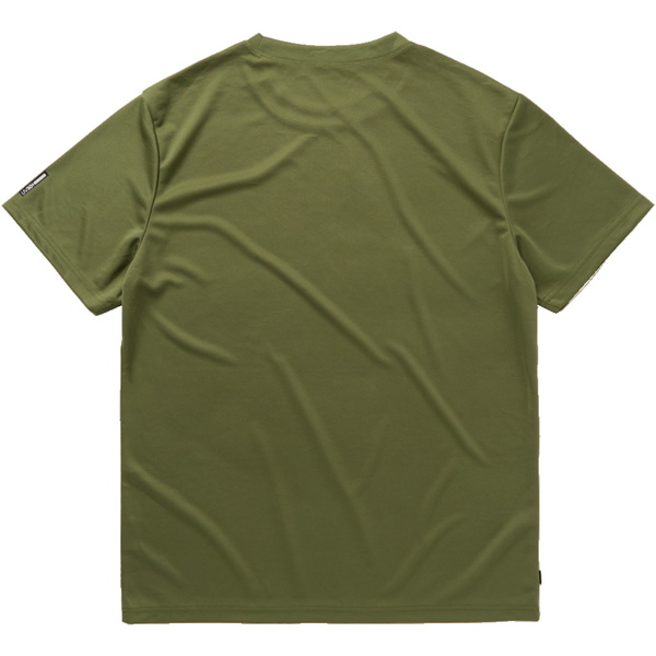 2026 Mystic Mens Tactic Short Sleeve Loosefit Quickdry Top 35001.250221 - Olive Green